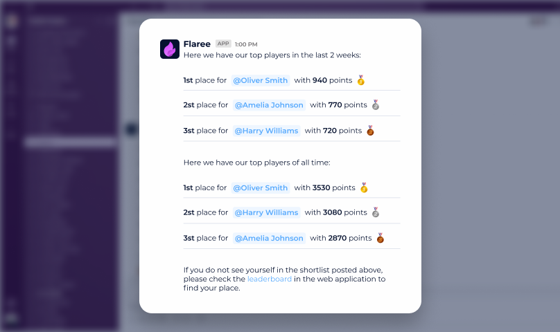 Flaree employee engagement tool