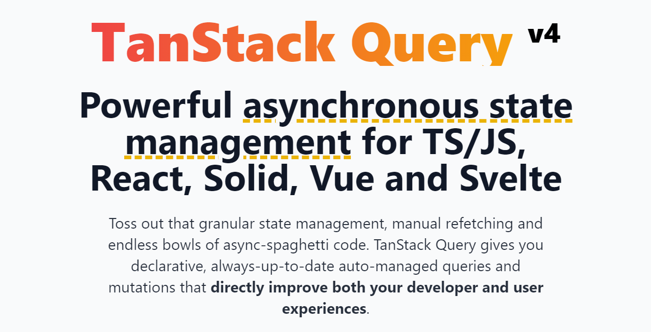 TanStack vue js javascript framework